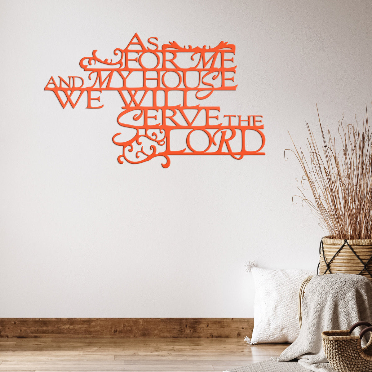 Bible Verse Christian Metal Sign - Christian Wall Art