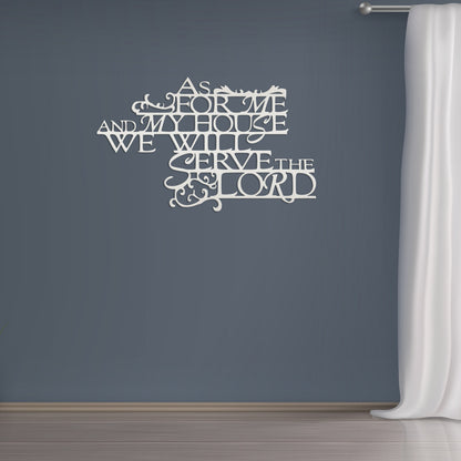 Bible Verse Christian Metal Sign - Christian Wall Art