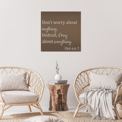 Bible Verse Sign - Christian Wall Art
