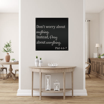 Bible Verse Sign - Christian Wall Art