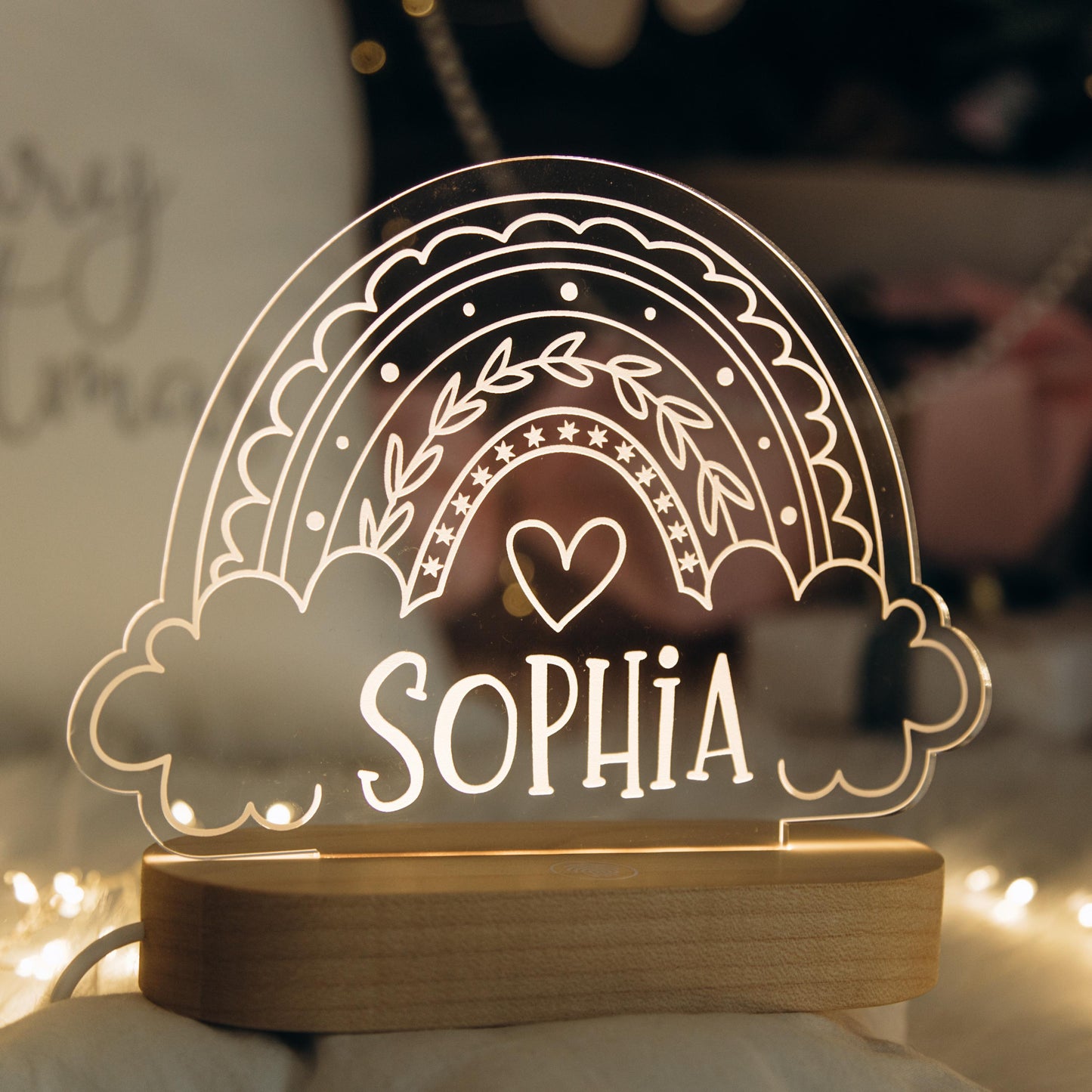 Personalized Cloud Night Light - Kids Room Decor - Easter Gifts For Kids