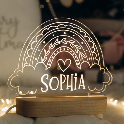 Personalized Cloud Night Light - Kids Room Decor - Easter Gifts For Kids
