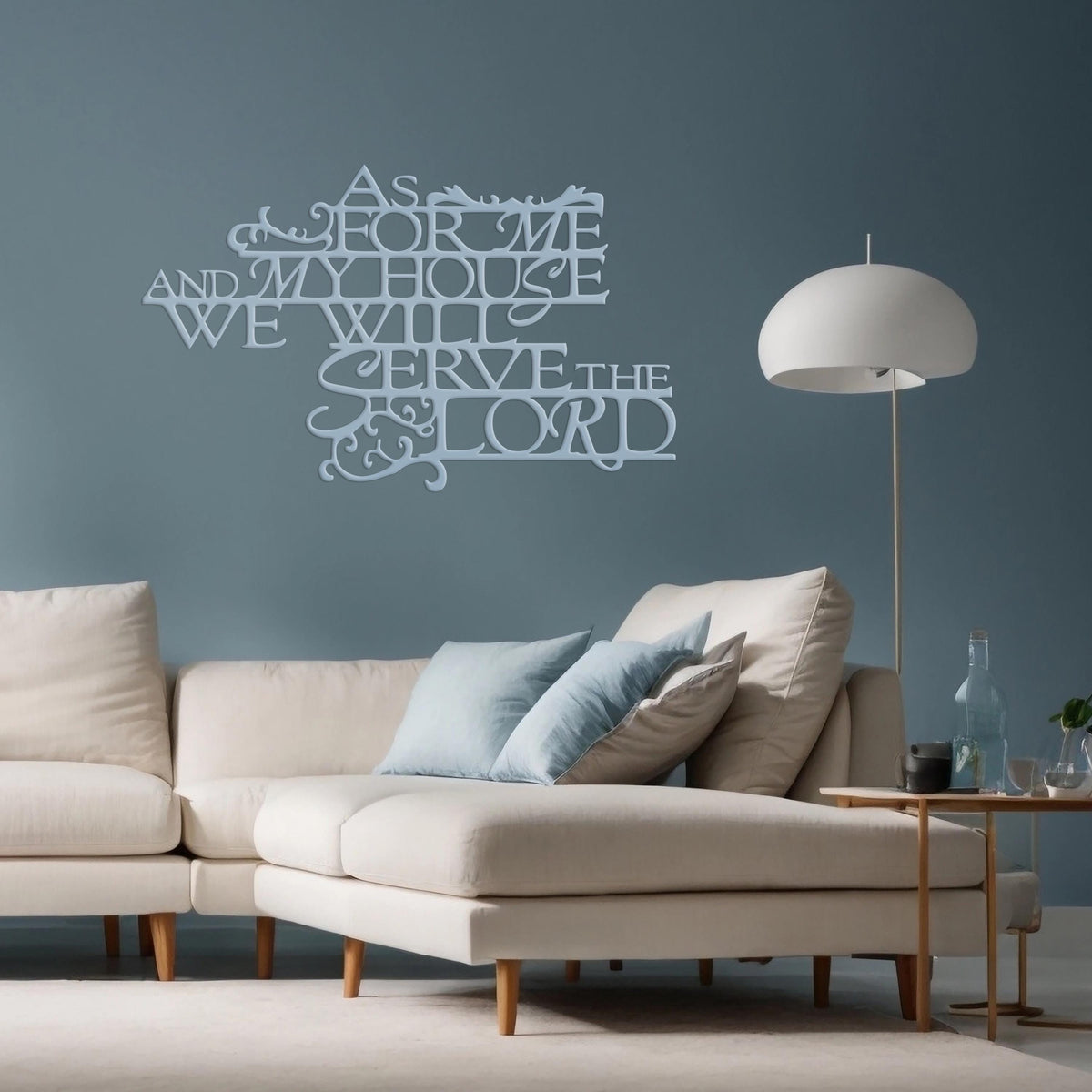 Bible Verse Christian Metal Sign - Christian Wall Art