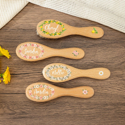 Personalized Baby Hairbrush with Baby Name, Toddler, Baby Shower Gift