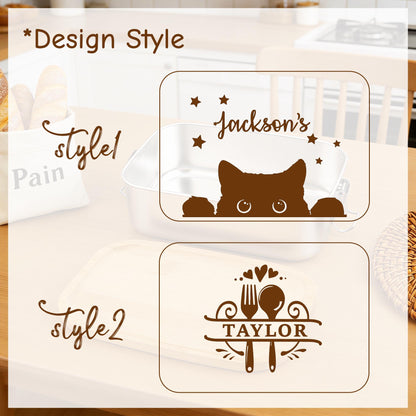 Personalized Engraved Stainless Steel Lunch Box, Eco-Friendly Divided Container for Kids, Perfect Back to School Gift, Customizable logo
