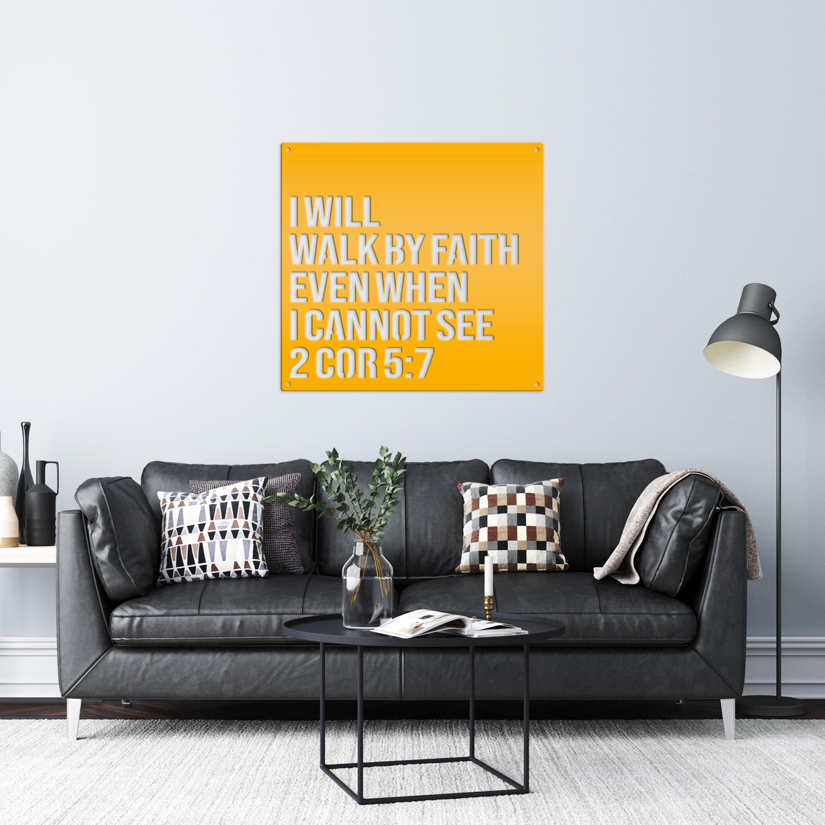 Christian Wall Art - 2 Corinthians 5:7 -Bible Verse