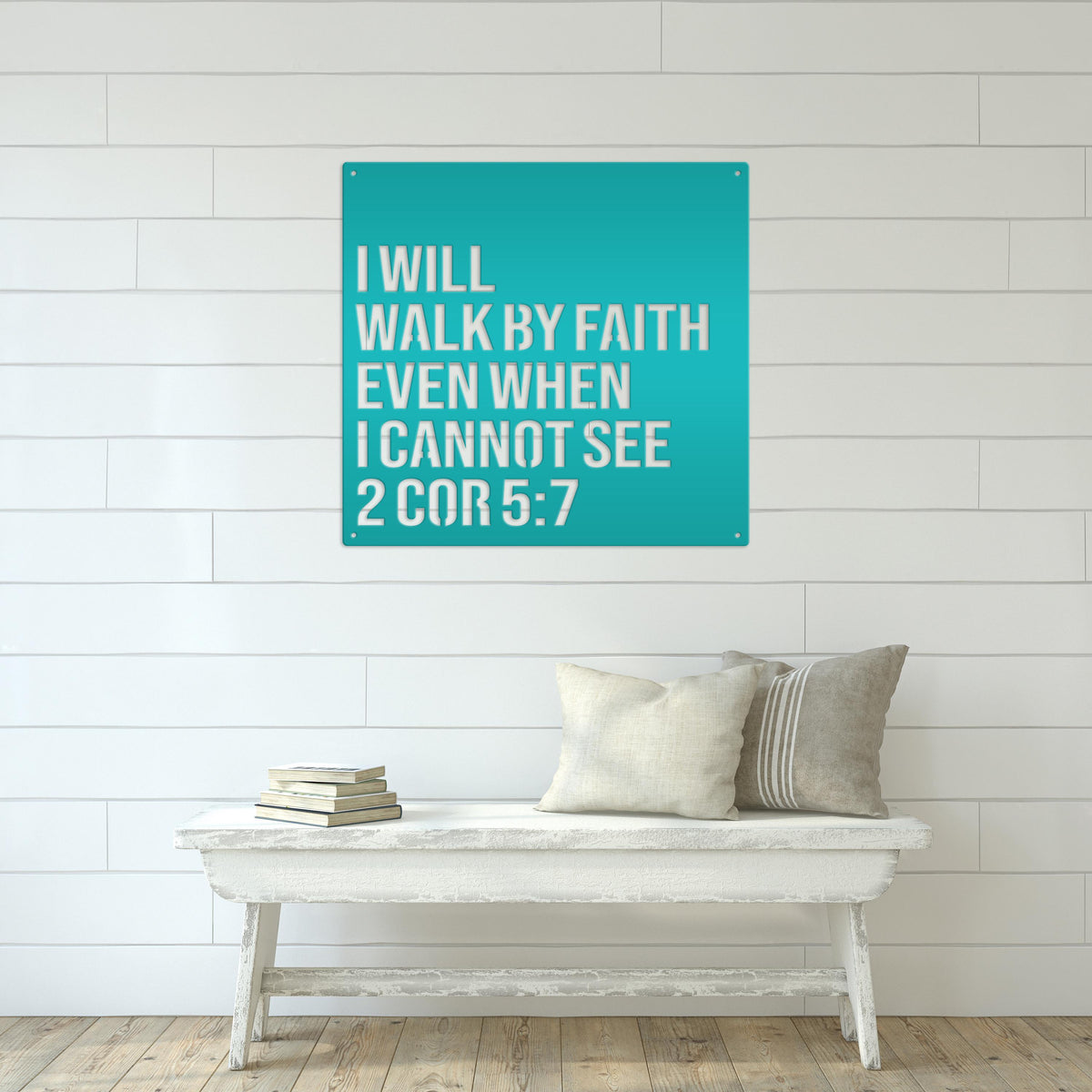 Christian Wall Art - 2 Corinthians 5:7 -Bible Verse