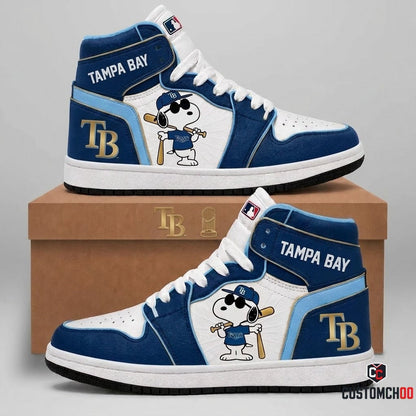 Snoopy MLB 30-Team Fan Canvas High Top JD1