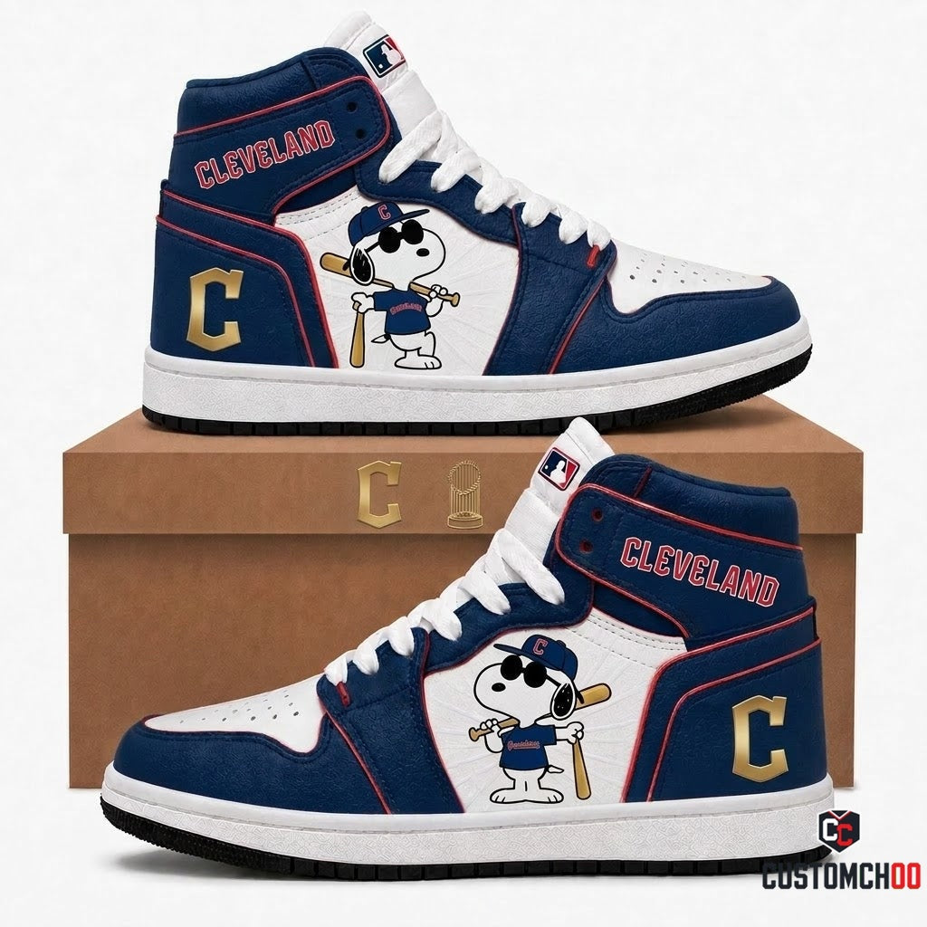 Snoopy MLB 30-Team Fan Canvas High Top JD1