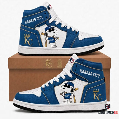 Snoopy MLB 30-Team Fan Canvas High Top JD1