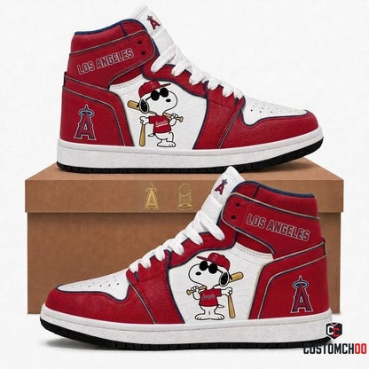Snoopy MLB 30-Team Fan Canvas High Top JD1