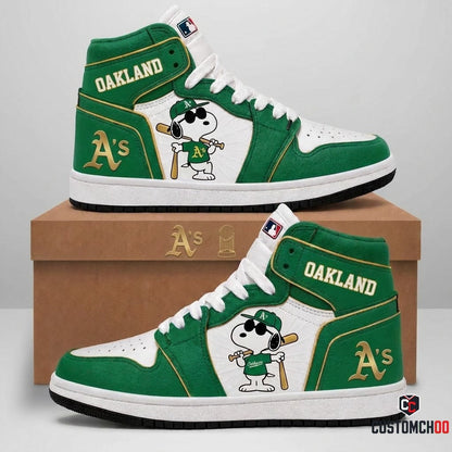 Snoopy MLB 30-Team Fan Canvas High Top JD1