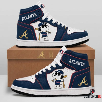 Snoopy MLB 30-Team Fan Canvas High Top JD1