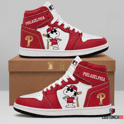 Snoopy MLB 30-Team Fan Canvas High Top JD1
