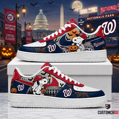 Halloween Edition - MLB Snoopy Fan JD1 | Baseball Team Shoes Gift