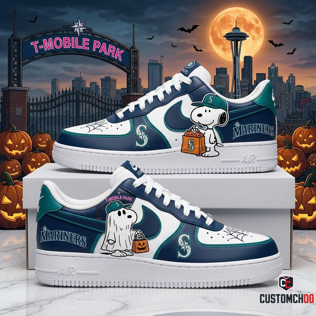 Halloween Edition - MLB Snoopy Fan JD1 | Baseball Team Shoes Gift