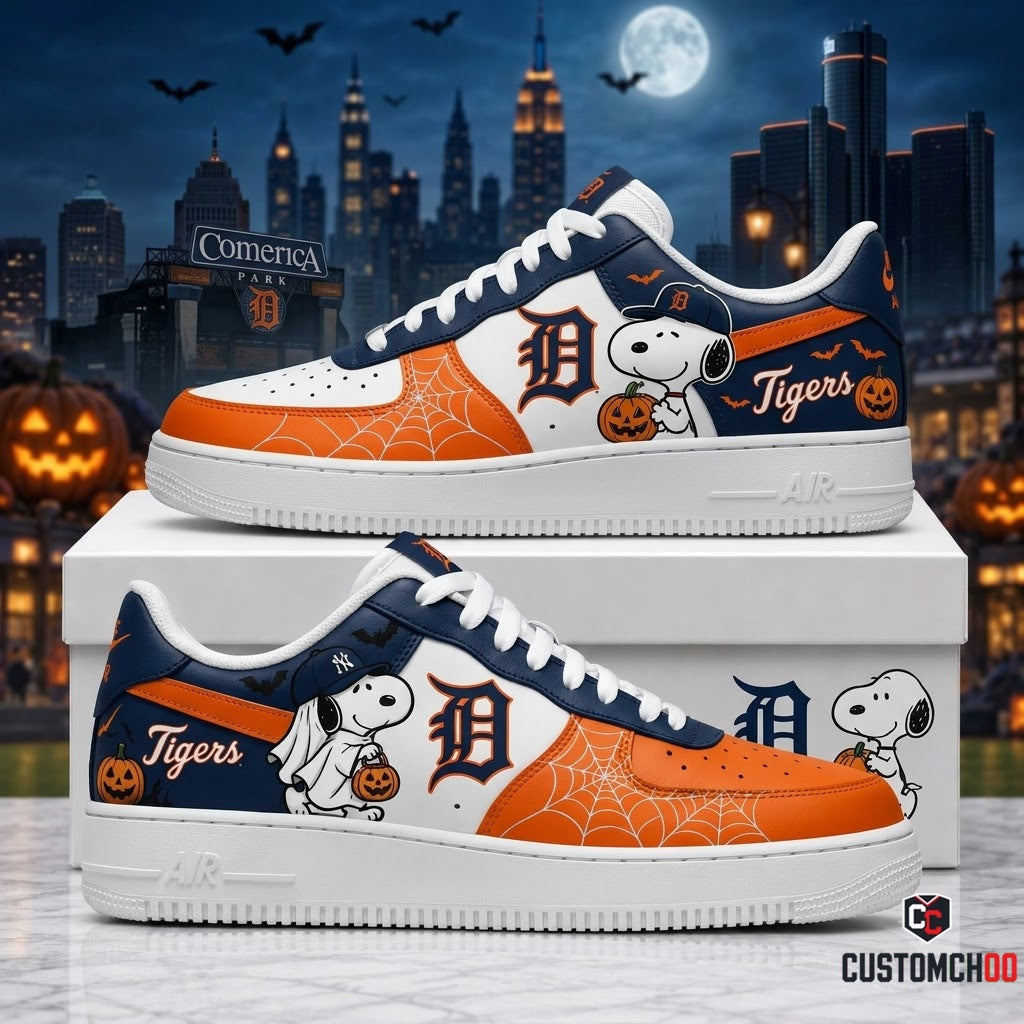 Halloween Edition - MLB Snoopy Fan JD1 | Baseball Team Shoes Gift