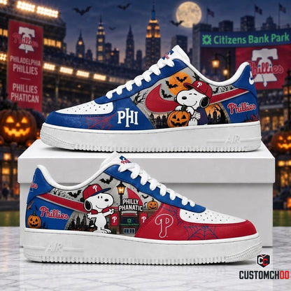 Halloween Edition - MLB Snoopy Fan JD1 | Baseball Team Shoes Gift