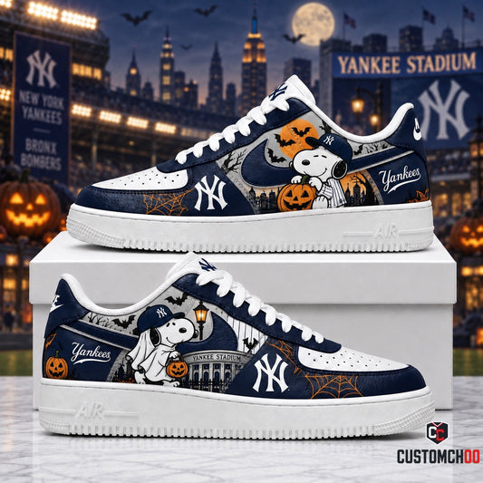 Halloween Edition - MLB Snoopy Fan JD1 | Baseball Team Shoes Gift