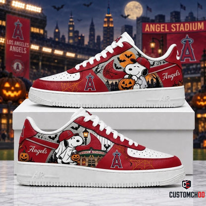 Halloween Edition - MLB Snoopy Fan JD1 | Baseball Team Shoes Gift