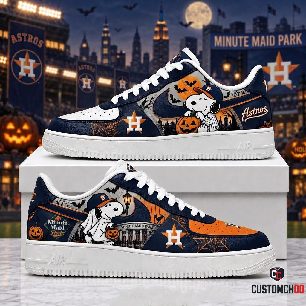 Halloween Edition - MLB Snoopy Fan JD1 | Baseball Team Shoes Gift
